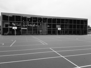 Salle de gymnastique triple OFSPO, Complexe sportif du Fey, Moudon