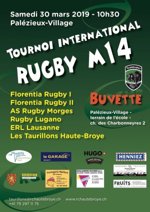 Rugby - Le rugby italien débarque dans la Broye